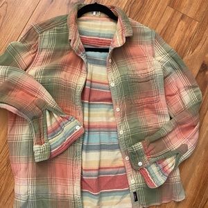 Flaherty brand reversible flannel
